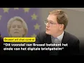EU kiest voor sluiproute om 'chat control' door te drukken, Van Houwelingen (FVD) bij spoeddebat