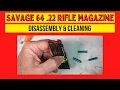 Savage Arms Model 64 22LR rifle Magazine Disassembly and Cleaning