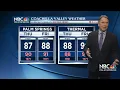 An NBC Palm Springs Weather Heads-Up
