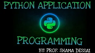 -Python Application Programming-Module 3-Dictionaries by Prof Shama Dessai