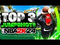 BEST JUMPSHOTS For EVERY Build in NBA 2K24 BIGGEST 100 GREEN WINDOW JUMP SHOTS
