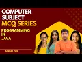 Programming in Java MCQs with Answers OOPs Strings Exception Handling