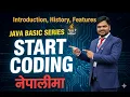 1 Java Introduction History Features Hello World Program by Bishal Patel