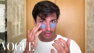 F1 Driver Carlos Sainz’s Race Day Wellness Routine | Beauty Secrets | Vogue