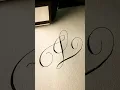 Master CALLIGRAPHY Artist Shares Top L Letter Techniques