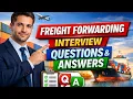 Freight Forwarding Interview Questions And Answers for Beginners and Experts
