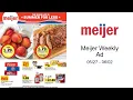 Meijer Weekly Ad -
