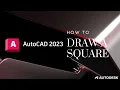 AutoCAD 2023 - Rectangle Command