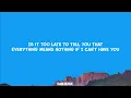 Shawn Mendes - If I Can't Have You (Lyrics)