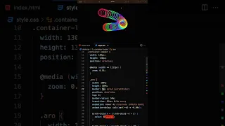 Colorful Circle Loader Animation Using HTML CSS