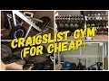 CraigsList Home Gym For Cheap - How to Start Your Home Gym With Craigslist