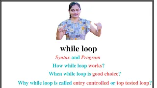 while loop in java with syntax and program Hindi placement java course