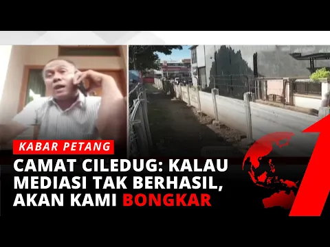 Sengketa Blokade Pagar Beton, Camat Ciledug: Akan Ada Rapat Besar Mediasi | tvOne