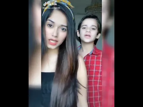 Jannat Zubair Ayaan Zubair tik tok video #viral #love #janyaan #shorts ❤️🖤