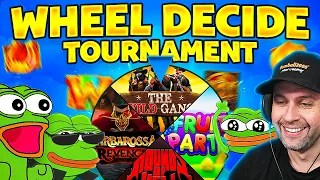 WE DID a 200 000 WHEEL DECIDE TOURNAMENT WITH OUR TOP SLOTS Bonus Buys