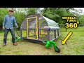 Building a Rotating Chicken Coop on Wheels for Egg Layers on Pasture