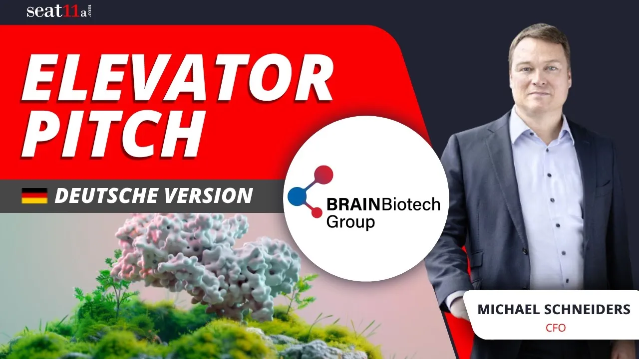 BRAIN Biotech AG Elevator Pitch 2025 | Strategie und Visionen (Deutsche Version)
