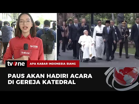 Paus Fransiskus Diagendakan akan Tiba di Gereja Katedral Sore Ini