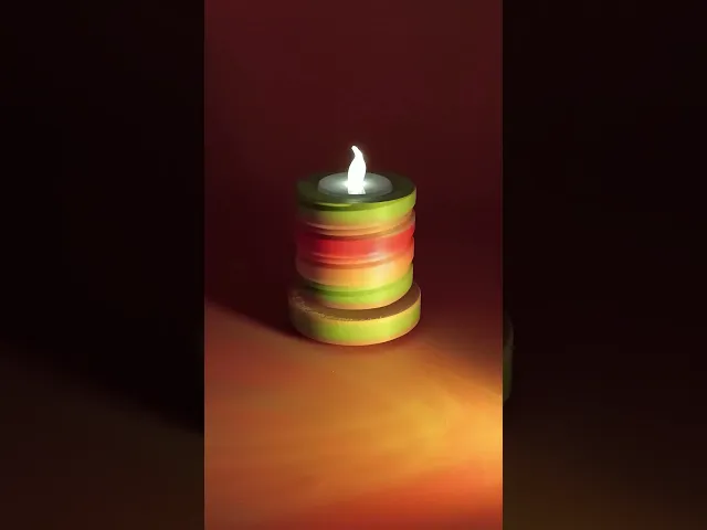 Fidget Spinner Tealight 2.stl video thumbnail