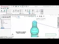 Tutorial-2 Solidworks Revolved by a Bottle part 1 of 3 Body