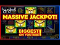 Download Lagu MASSIVE JACKPOT! Biggest. Jackpot. EVER on YouTube Playing Timber Wolf Gold Slots!