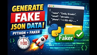 Generate Sample API JSON Data with Python Faker Library Guide