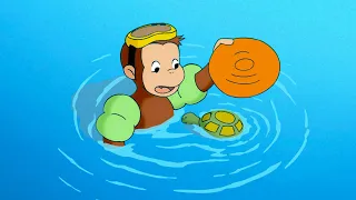 ¡Amigos bajo el agua! 🐢🐵 | Jorge El Curioso En Español