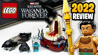 LEGO Black Panther King Namor's Throne Room (76213) - 2022 Set Review