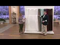 Hookless Jacquard Shower Curtain w Built-In Liner on QVC
