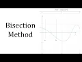 Root estimation using Bisection method Intermediate value theorem Platform used MATLAB