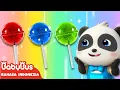 Lolipop Warna-warni Kabur🍭 | Keluarga Jari | Lagu Seru | Lagu Anak-anak | BabyBus Bahasa Indonesia