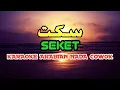 Download Lagu SEKET (KARAOKE)‼️Nada Cowok