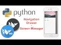 KivyMD Tutorial - Using a Navigation Drawer to Change Screens