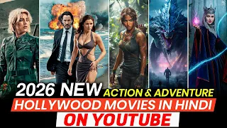 top 10 best hollywood adventure movies in hindi on youtube 2026 hollywood movies in hindi dubbed