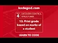 Module 4 - Lesson 13 Program to Calculate Average of Marks LEARN TO CODE