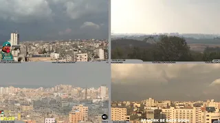 Live Webcams From Gaza  |  Conflict Zone ⚠  | Palestine Israel Gaza Strip