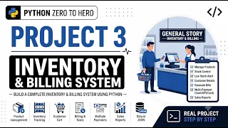 Python Project Complete Inventory Billing System