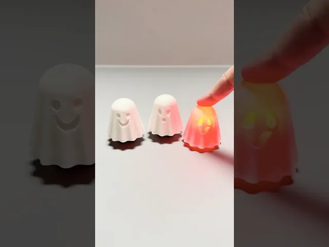 Light-Up Ghost Clicker Fidgets (3 Styles) video thumbnail