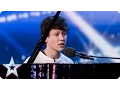 Download Lagu Pianist and singer Isaac melts the Judges' hearts | Britain's Got Talent 2015
