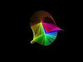 Chaos simulation using 15 000 double pendulum
