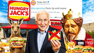 why burger king can t use its own name in australia