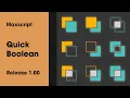Quick Boolean for 3ds Max - Union Intersect Hollow Trim Subtract and Split