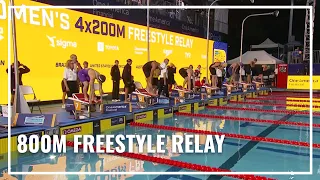 Australia United States and Canada Fastest in 800M Freestyle Relay 2026 Pan Pacific Championships