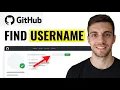 How to Know Github Username Full Guide