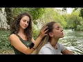 ASMR Sleep Massage with Natural ASMR Sounds - ASMR Sleep Therapy
