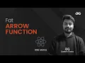 Arrow Function and Todo List part-2 Thinking in React