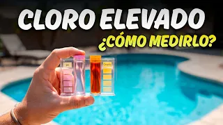 Si tu kit analizador se pone naranja o amarillo oscuro, estás cometiendo un error al leer el cloro.