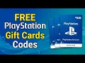 How to GET FREE PlayStation Gift Card Codes 2026 100 PSN Gift Card Redeem Code
