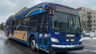 2019 New Flyer XD40 7571 Bx19 to Riverbank Park at 145th Street Broadway