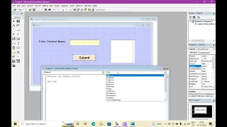 Label Textbox and command button in visual basic 6 0 label in vb6 textbox in vb6